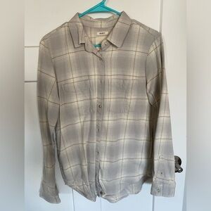 Thread & Supply Gray Plaid Women’s Shirt